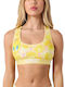 Women's Yellow Sports Bra