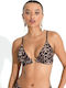 Cat Bikini Triangle B Cup Animal Print Choco