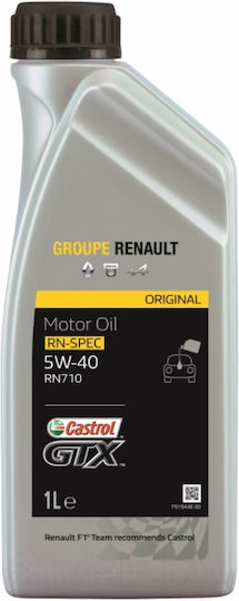Renault Castrol GTX RN710 Συνθετικό Λάδι Αυτοκινήτου 5W-40 1lt