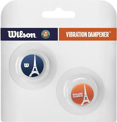 Αντικραδασμικά Ρακέτας Wilson Dampeners Rg Eiffel Tower Wr8403901-blue/orang