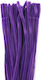 Dark Purple Pipe Wire 100 Pieces Ø 6mm 30 Cm