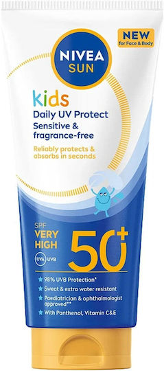 Nivea Sun Kids SPF50 Waterproof Kids Sunscreen Emulsion 100ml