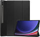 Flip Cover Durable Black (Samsung Galaxy Tab S9 Plus / S9 Fe Plus / S10 Plus)