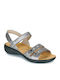 Women's Flat Sandals Silver