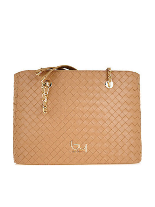 Byblos Women's Shoulder Bag Beige