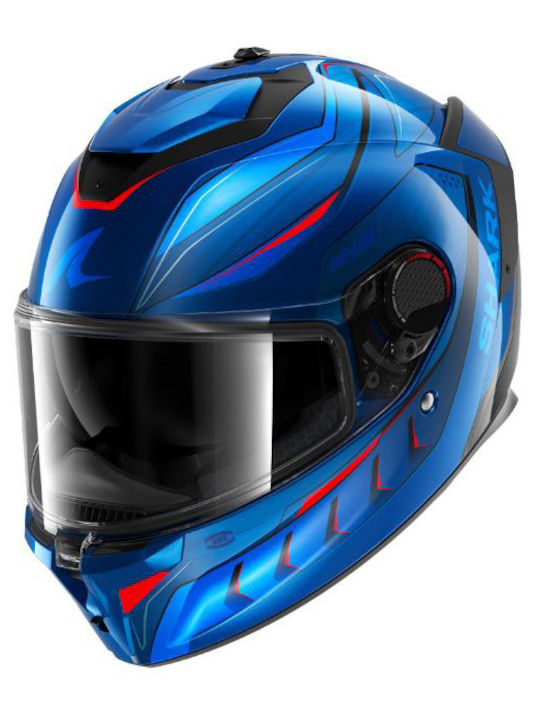 Shark Spartan GT Pro Mekarium Carbon Blue Orang...