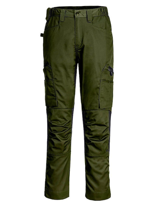Portwest Pantaloni de Lucru Verde Măsliniu