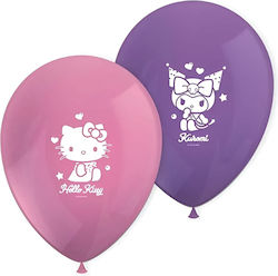 Latex Μπαλόνια Hello Kitty & Kuromi 8 Τεμ Latex Μπαλόνια Hello Kitty & Kuromi 8 Τεμ