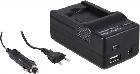 Patona 4в1 Зарядно Устройство Samsung Bp88a Bp-88a Ia-bp88a Dv200 Dv300