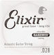 Elixir Nanoweb Single 80/20 Bronze Acoustic Gui...