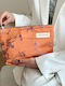 Women's Pouch Flowers – Small Cute Floral Pouch Orange