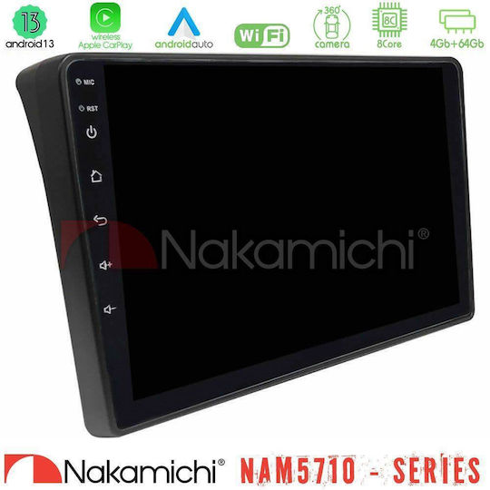 Nakamichi Nam5710 Series 8core Android13 4+64gb Fiat Ducato Citroen Jumper/peugeot Boxer Navigation Multimedia Tablet 9"