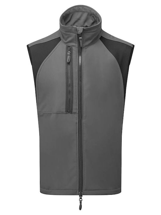Portwest Ανδρικό Γιλέκο Εργασίας Αδιάβροχο Softshell Γκρι