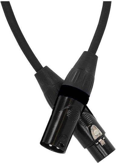 Audio Club Cable XLR female - XLR male Μαύρο 20m CMI-20