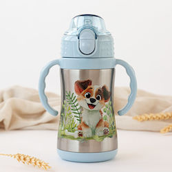 Kiokids Hund Thermos 280ml Blau Kiokids Hund Thermos 280ml Blau