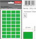 Tanex Selbstklebende Etikettenrollen 16x22mm