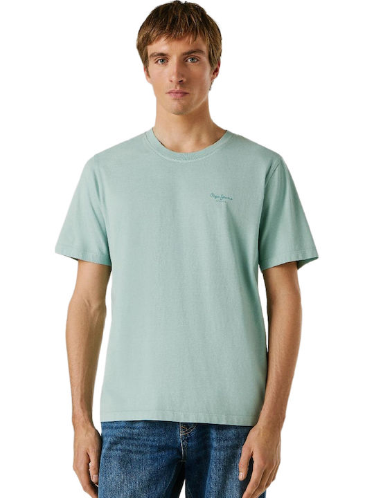 Pepe Jeans 'jacko' Short Sleeve Blouse Acqua Blu