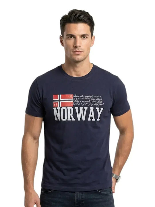 T-shirt Μπλε Σκούρο