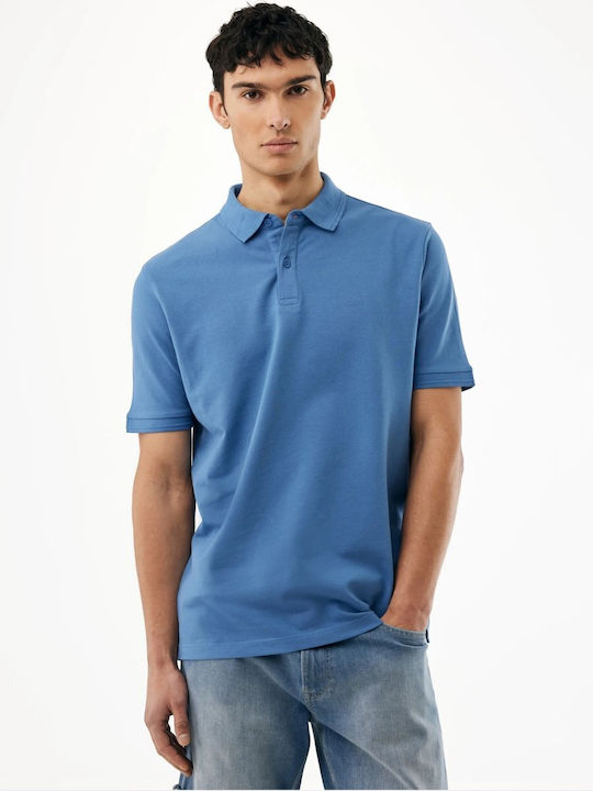 Mexx Polo Μπλούζα Μπλε Ραφ