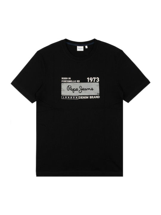 T-shirt Μαύρο