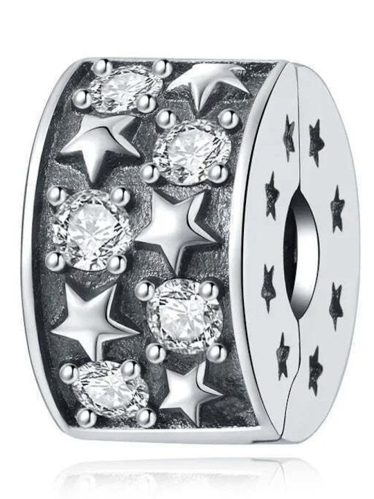 Charmy Charm Stern aus Silber mit Zirkon