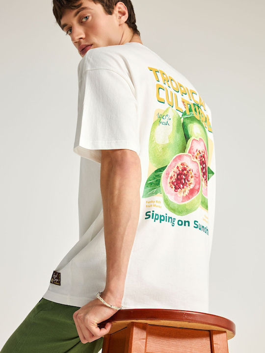 T-shirt Alb