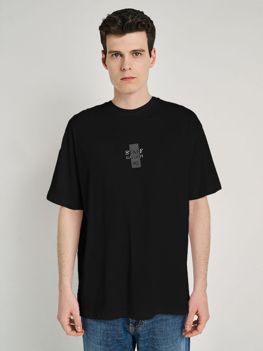 Staff T-shirt Μαυρο 64-034.055-BLACK