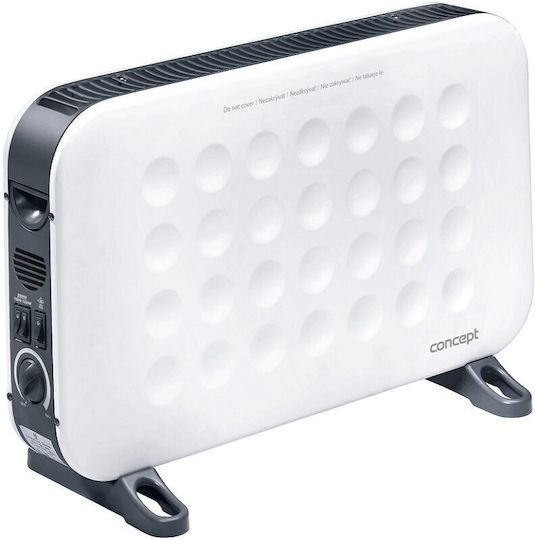Concept Ks3018 Konvektorheizung Boden 2000W 60x38,5cm Weiß