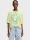 Γυναικείο Oversized T-shirt Lime