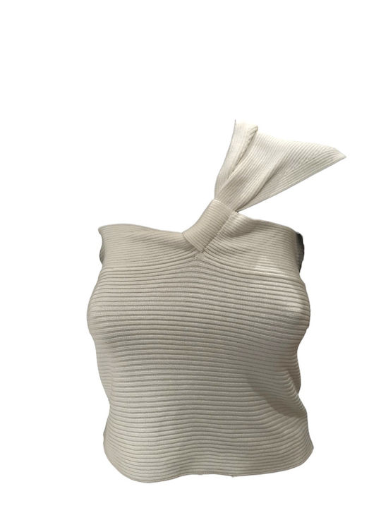 Markup Γυναικεία Μπλούζα Off White