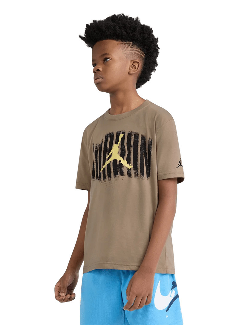 Jordan Kids T-shirt Brown 95F854-X1T | Skroutz.mt
