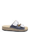 Sandale Casual Damă Anatomici Din Piele Albastre