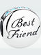 Silver me Charm Best Friends από Ασήμι με Ζιργκόν