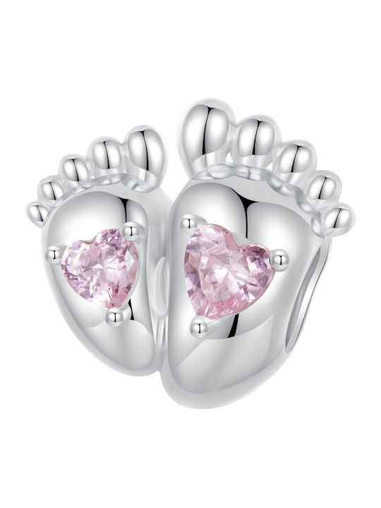 Silver me Charm with Stones from Silver with Zircon ABR0939