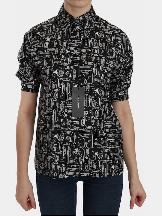 Dolce & Gabbana Мъжка Риза Черна