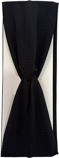 Beauty Salon Fabric Hair Band With Black Pattern