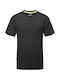 Portwest Tricou De Lucru Negru Cu Benzi Reflectorizante