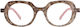 Oceanides Eyewear Lesebrillen +1.00 in Rosa Farbe