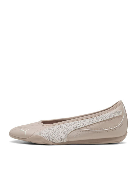 PUMA Damen Ballerinas in Beige Farbe