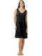 Sommer Damenkleid Schwarz