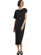 Summer Midi Dress Black