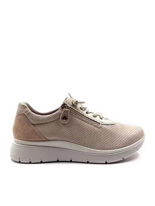 Γυναικεία Ανατομικά Sneakers Sandy Beige