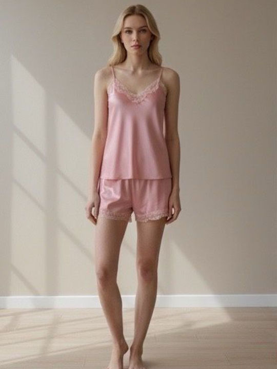 Cootaiya Καλοκαιρινό Babydoll Ροζ