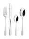 Vialli Design Zwieger Besteckset Edelstahl Silber 24 Stück