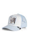 Kids Jockey Cap Rascal Raccoon Mini Raccoon Light Blue Goorin Bros