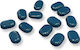 Glass Bead Flat 10*7*3mm 50 Pieces
