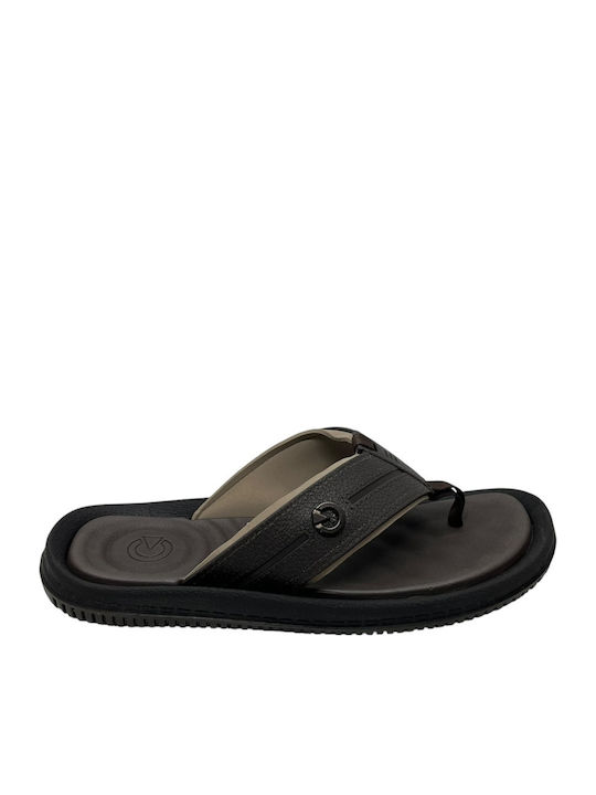 Ανδρικά Flip Flops Ανατομικά Καφέ
