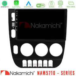 Nakamichi Автомобилна Аудио Система за Mercedes-Benz ML 1998-2005 с A/C Bluetooth USB WiFi GPS Apple CarPlay Android Auto с Touch Screen 9"
