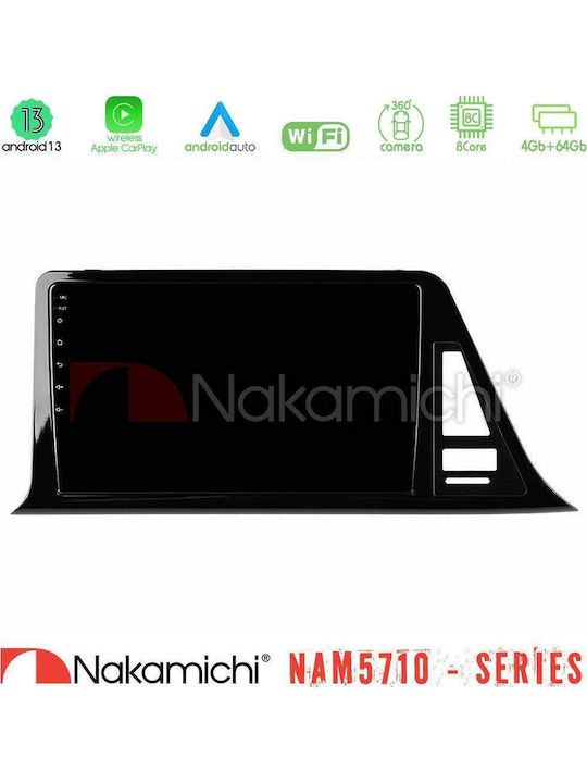 Nakamichi Car Audio System for Toyota C-HR 2017-2022 Bluetooth USB WiFi GPS Apple CarPlay Android Auto with 9" Touch Screen