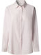 Long Sleeve Women's Shirt Pale Pink